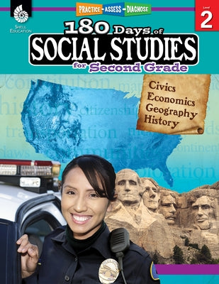 180 Days of Social Studies for Second Grade: Practice, Assess, Diagnose by McNamara, Terri